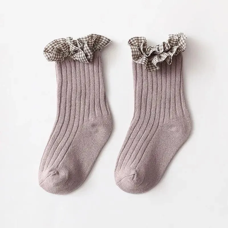 Adorable Lace Ruffle Baby Socks Collection