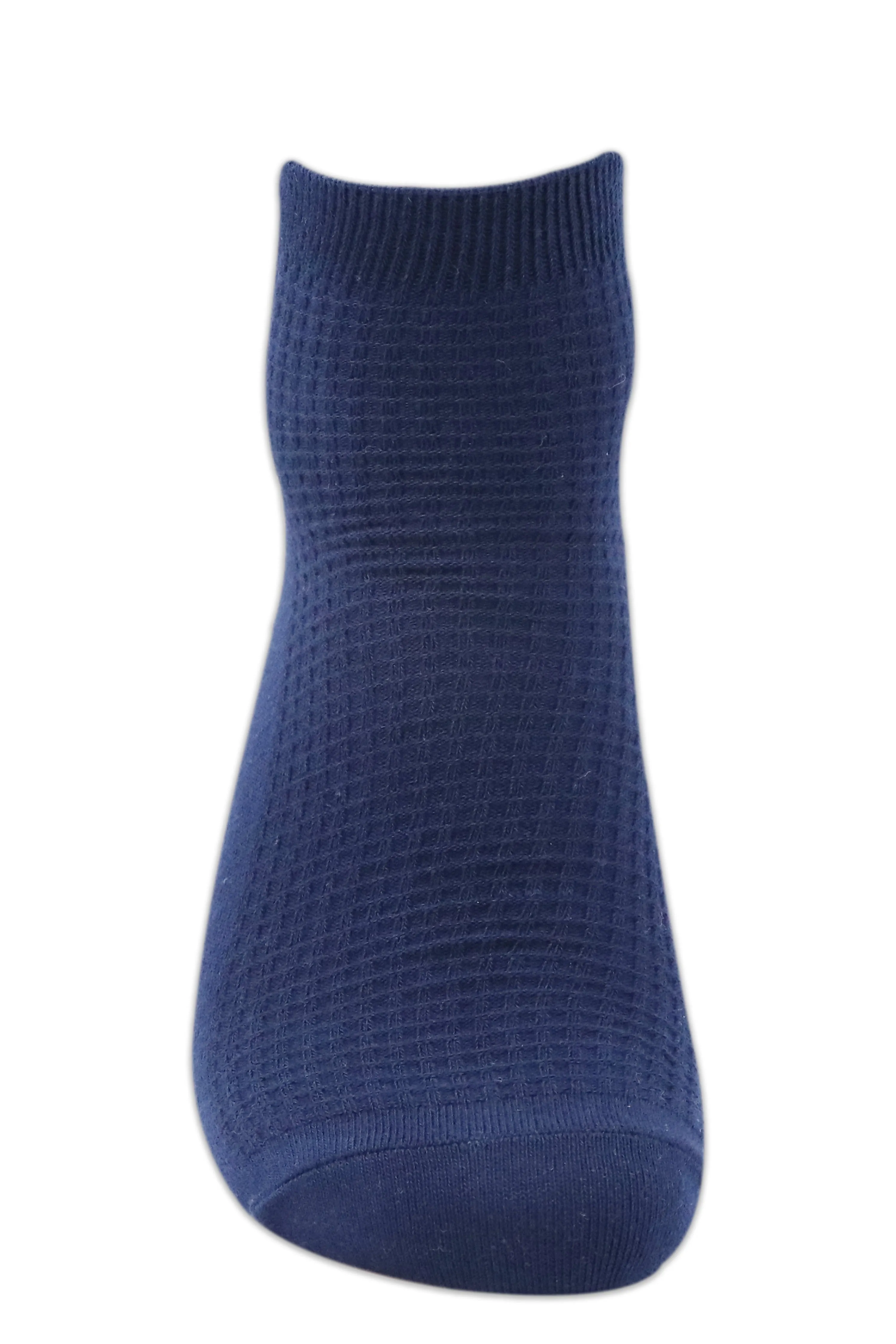 Balenzia Men's Cotton Ankle Socks-(Pack of 5 Pairs/1U)- (Black,Navy,D.Grey,L.Grey,White)