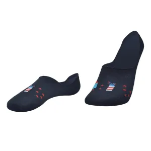 Black Fireworks - No Show Socks Bamboo Socks