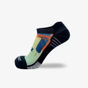 Brooklyn Postcard Running Socks (No Show)