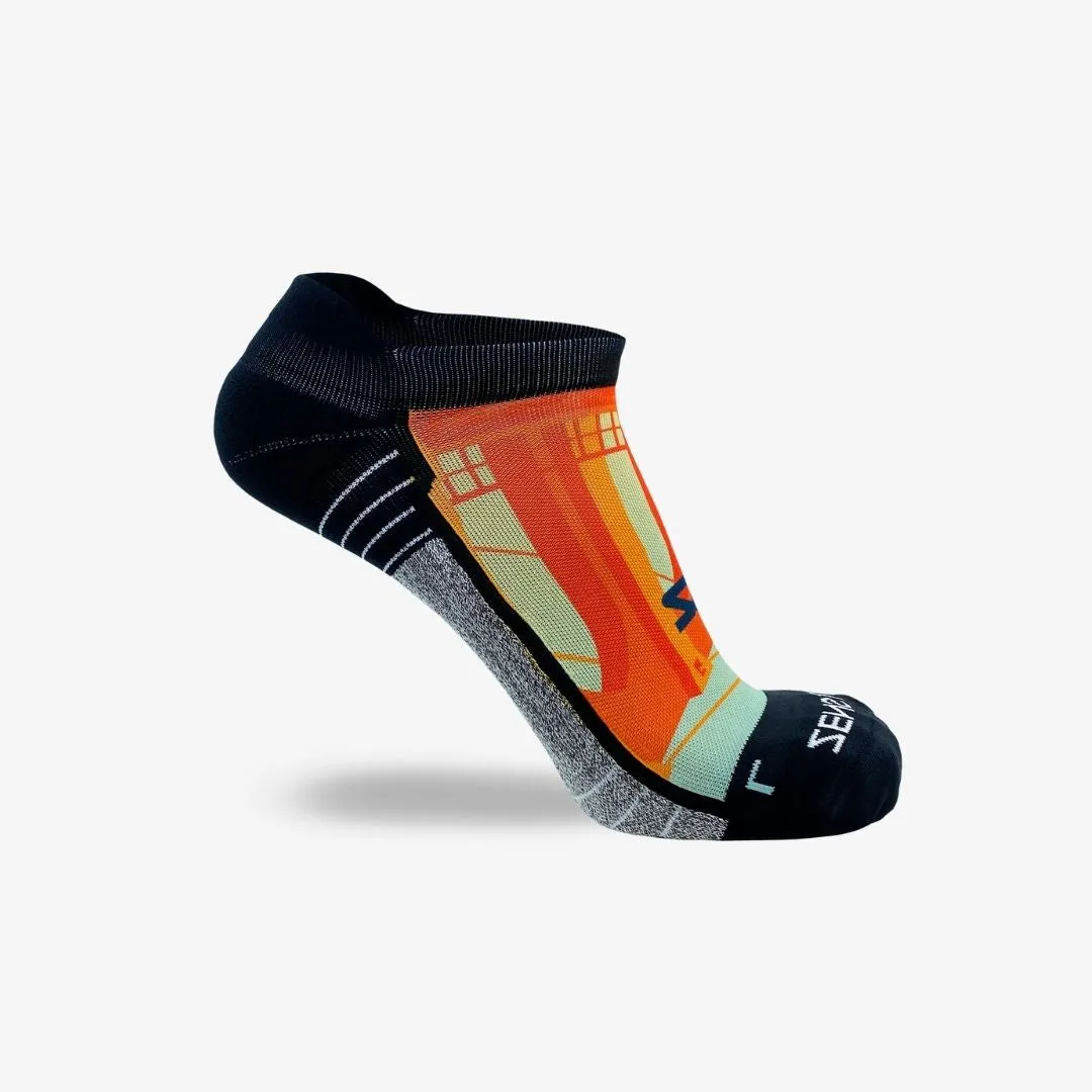 Brooklyn Postcard Running Socks (No Show)