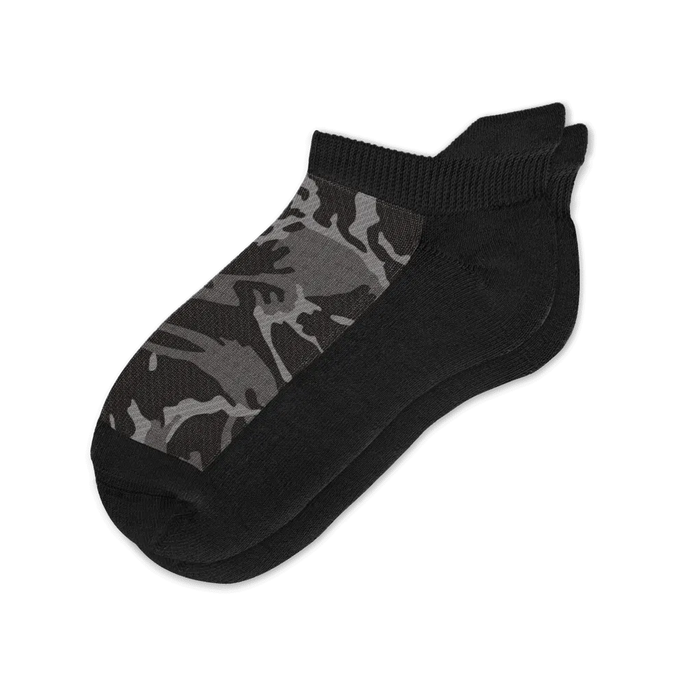 Camo Ankle Diabetic Socks