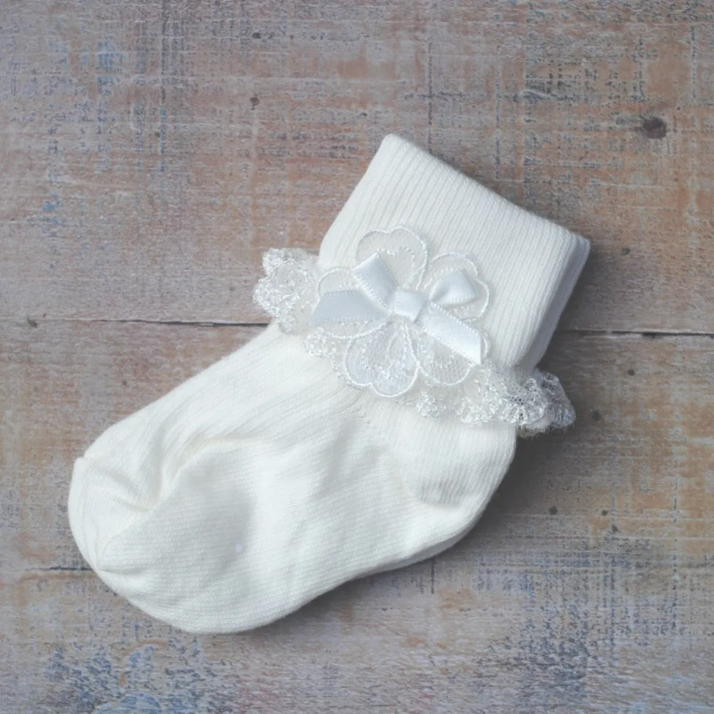 Christening socks ‘Grace’