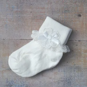 Christening socks ‘Grace’