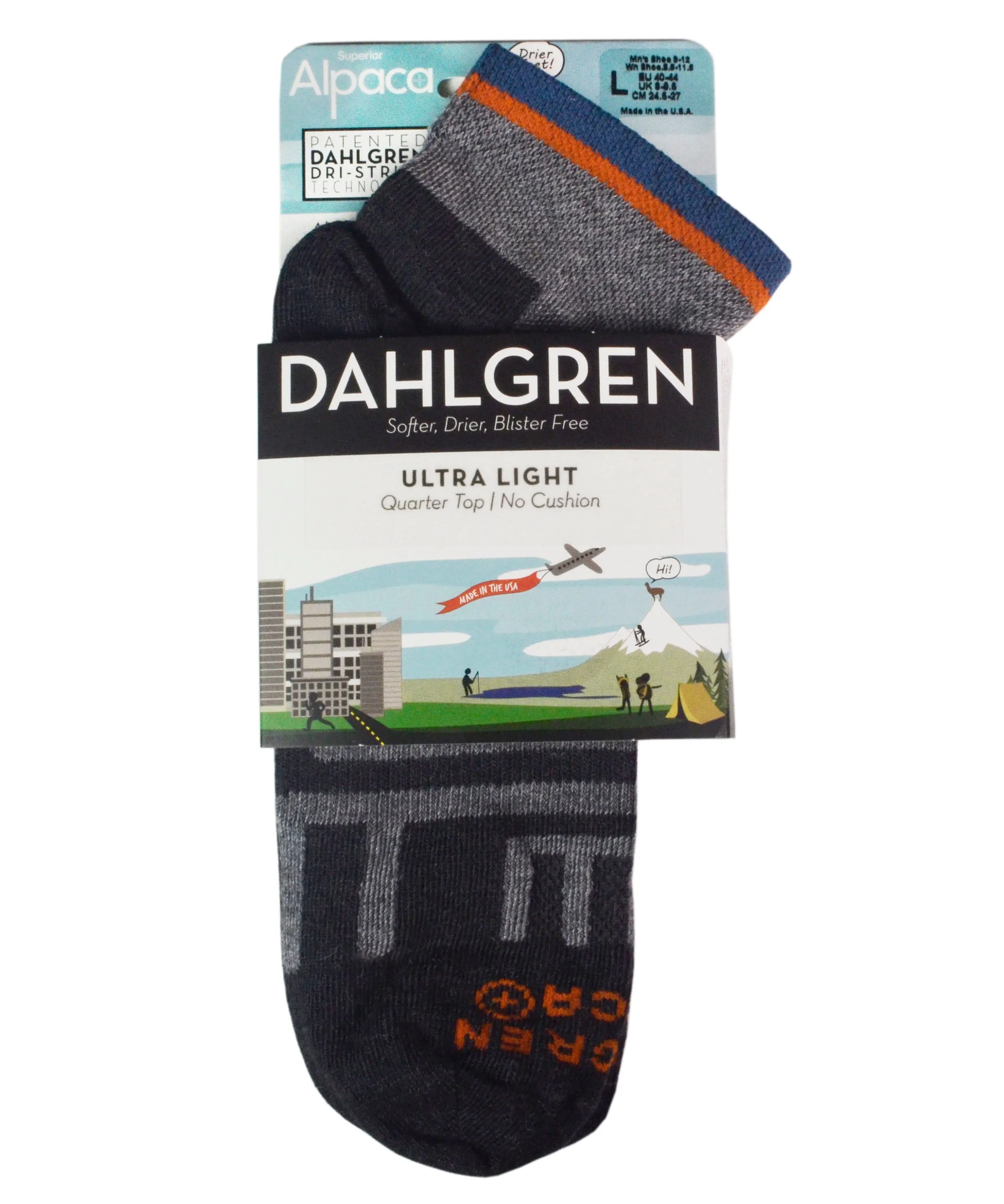 Dahlgren Alpaca Men's Ultra Light Socks