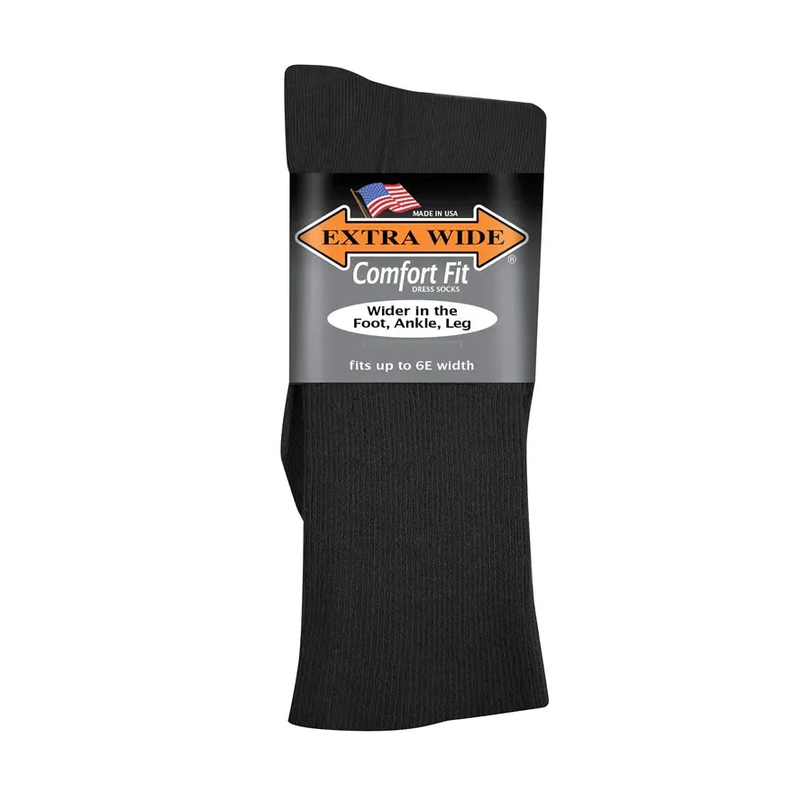 Extra Wide Diabetic Dress Socks