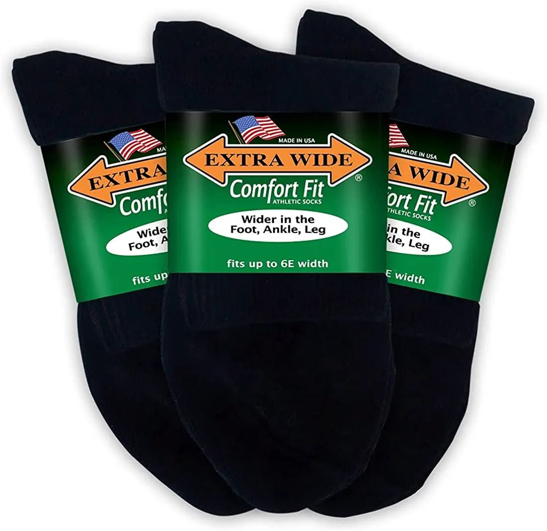 Extra Wide Diabetic Socks