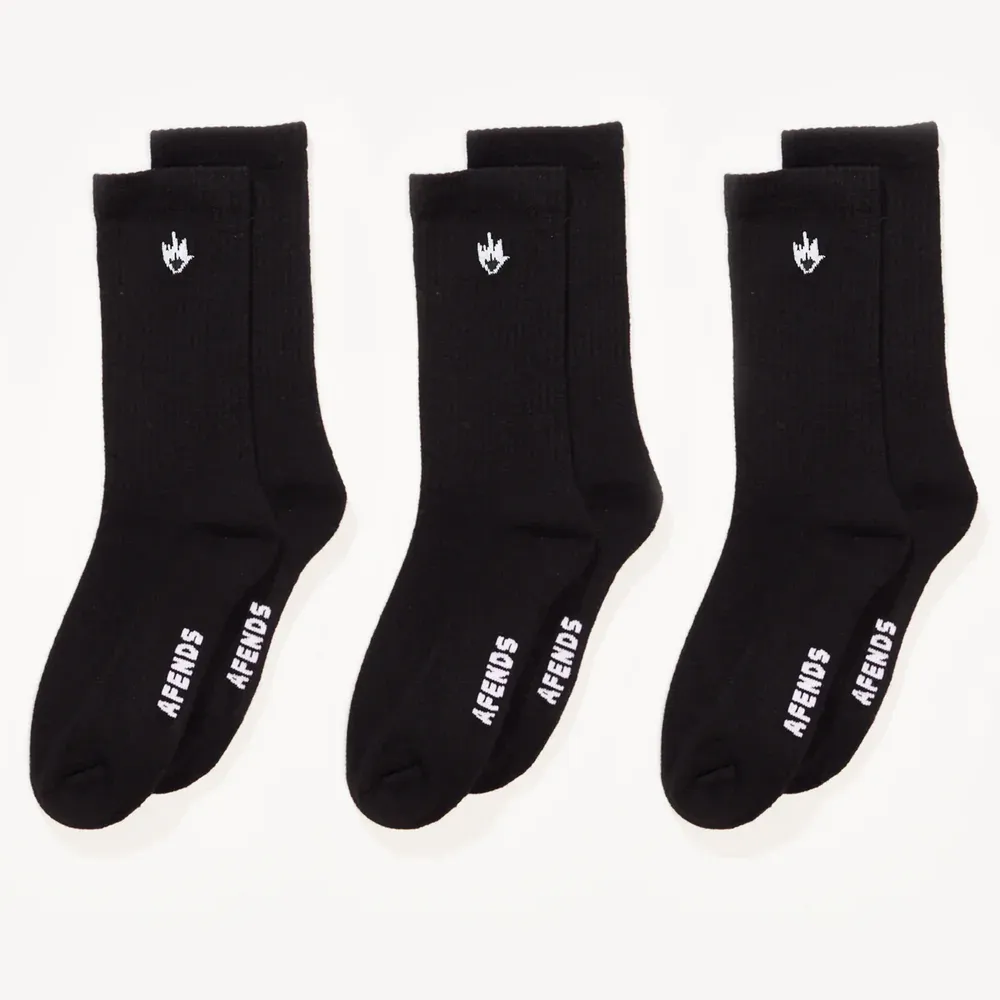 FLAME SOCKS 3 PACK