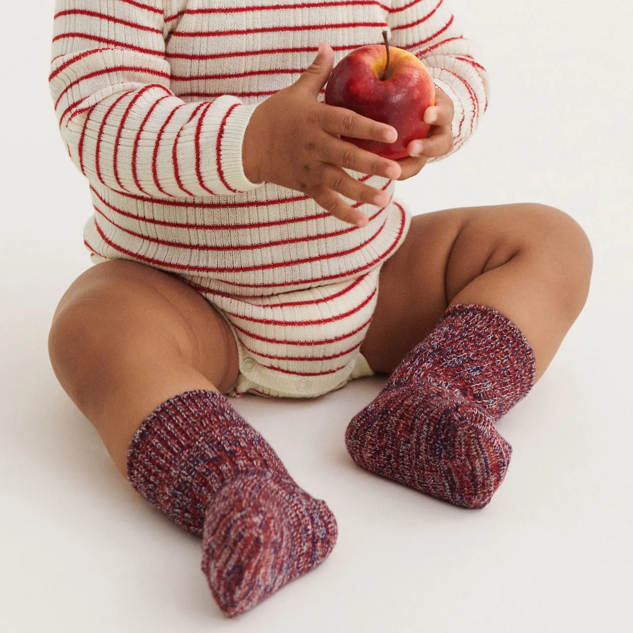 FUB Merino Wool Socks - Thick Melange Knit (Kids 29-36) *Last Ones