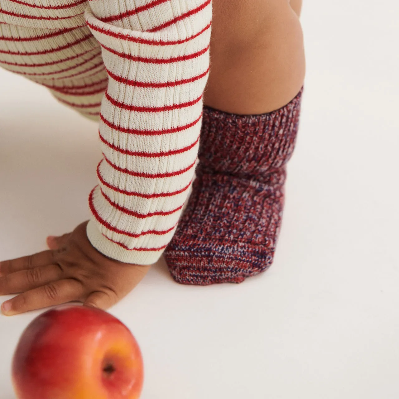 FUB Merino Wool Socks - Thick Melange Knit (Kids 29-36) *Last Ones