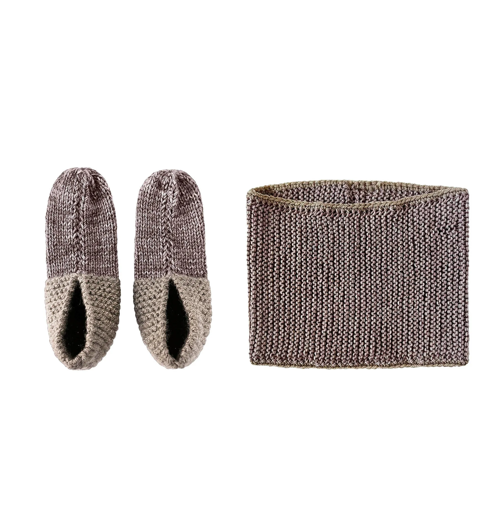GIFT SET #2: Ballerina Sock   Merino Cowl