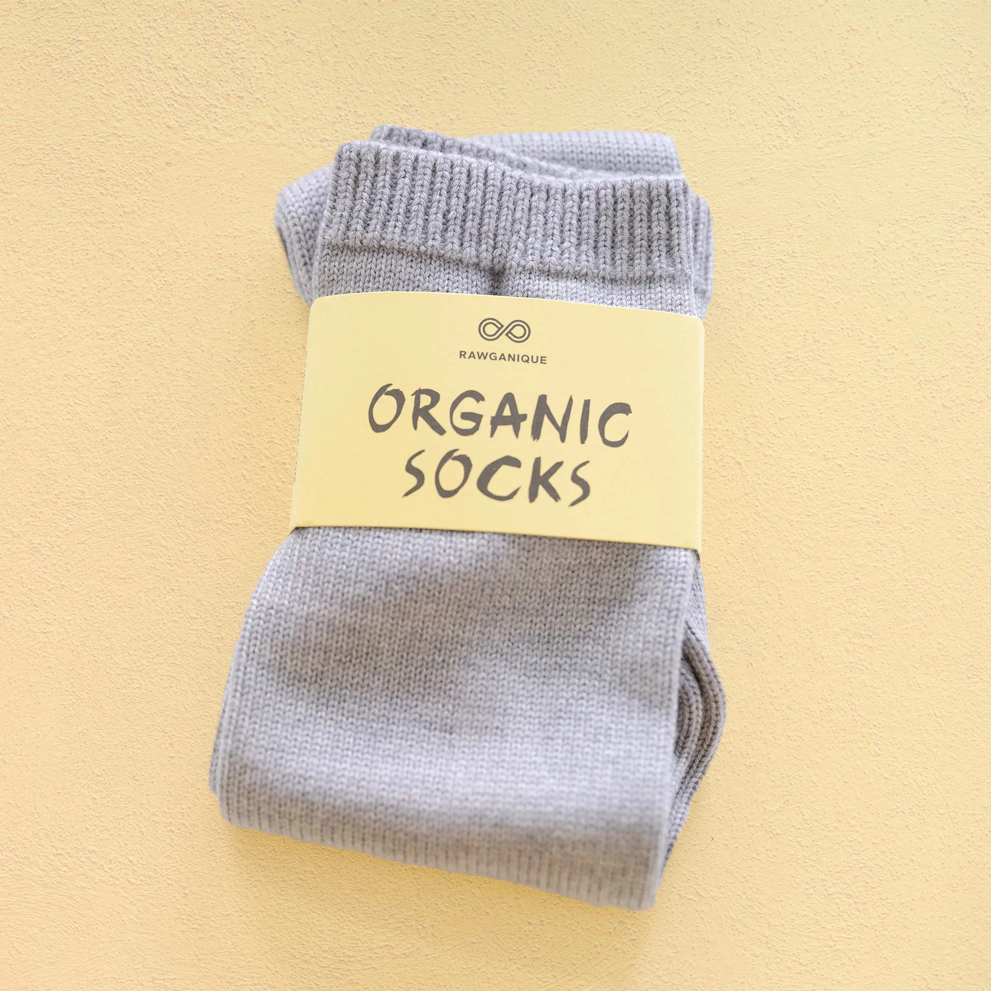 GLACIERS Elastic-Free 3-Ply 100% Organic Merino Wool Crew Socks (No Polyester, No Latex, No Spandex, No Nylon, No Polyamide, No Plastic) (100% Biodegradable)