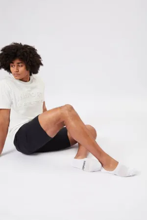 INSPORT UNISEX  NO SHOW 3 PACK WHITE SOCKS