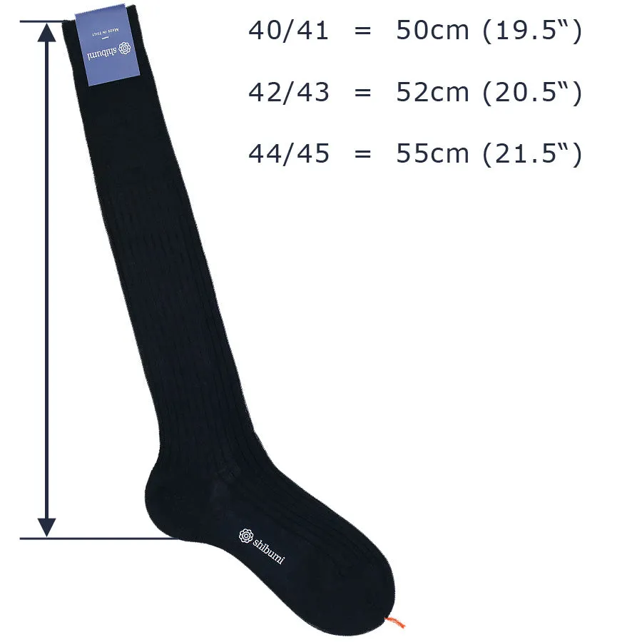 Knee Socks - Dots - Copper - Wool