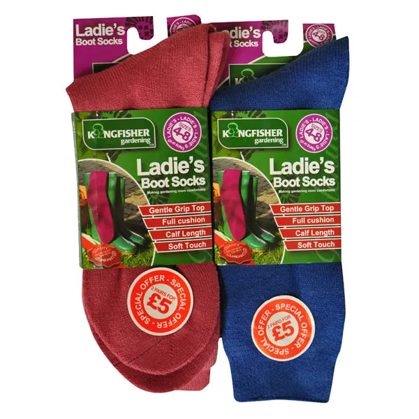 Ladies Boot Socks