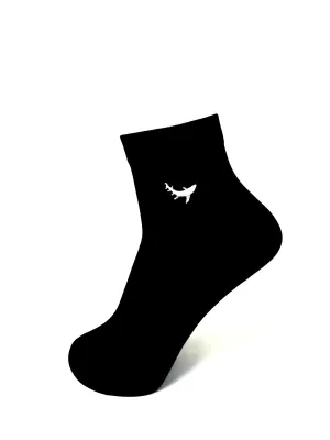 Men's Ankle Solids- Black