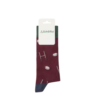 Men's Cotton Socks - Woodland Rugby