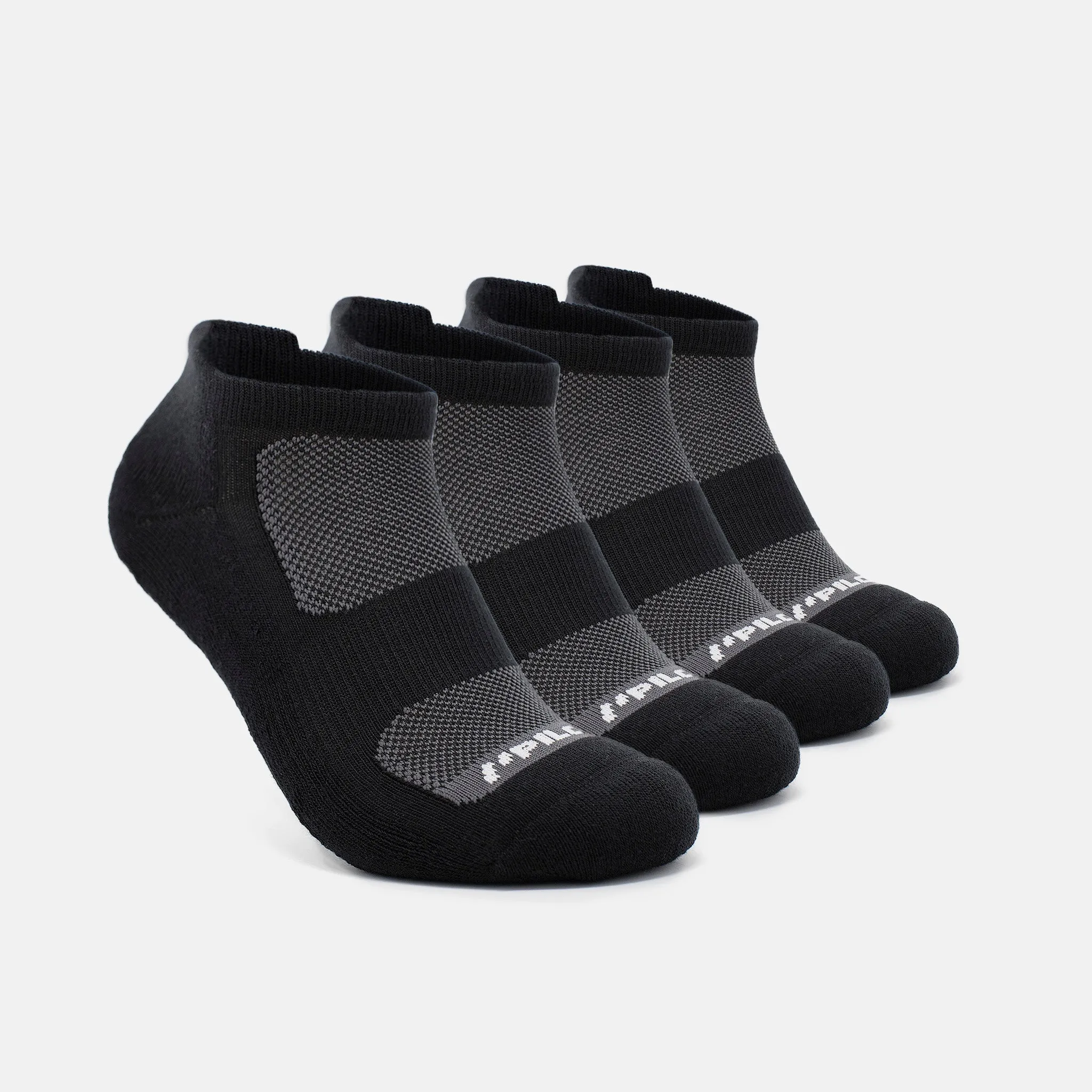 Men's Socks 4 Pack - Black