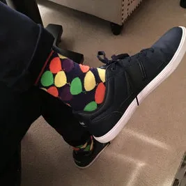 Men's Women's Colorful Balloons Socks