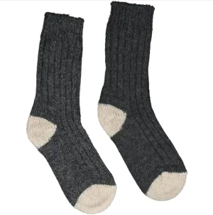 Merino Wool Men's Socks - Charcoal