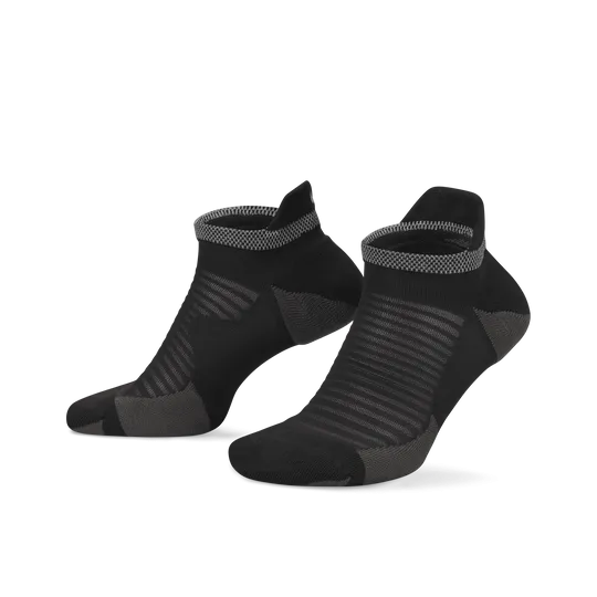 Nike Spark Cushioned No Show Socks - Black - Size Mens US 14-16