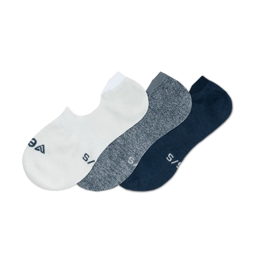No Show Socks 3 Pack - Tidal