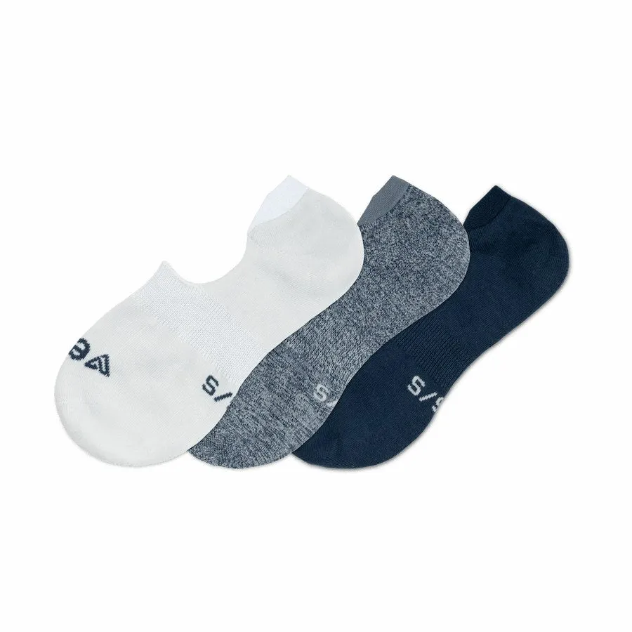 No Show Socks 3 Pack - Tidal
