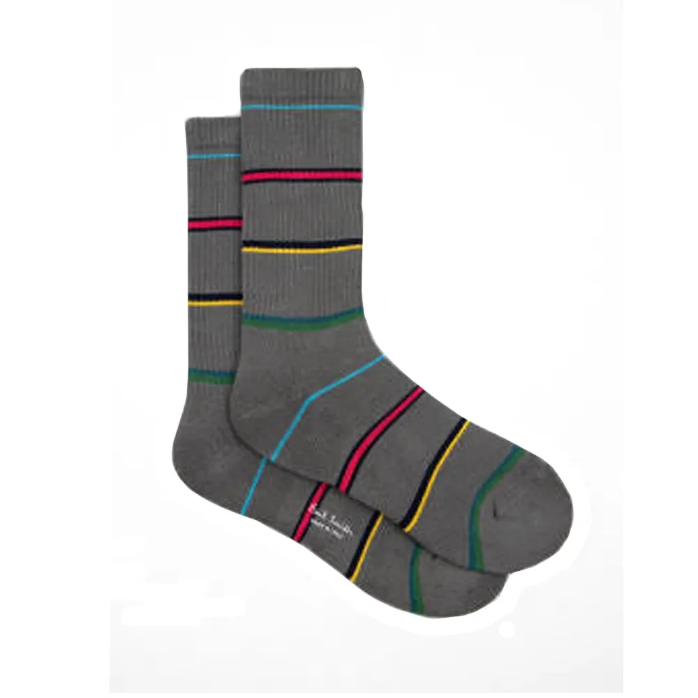 PAUL SMITH Cillian Stripe Socks - Grey