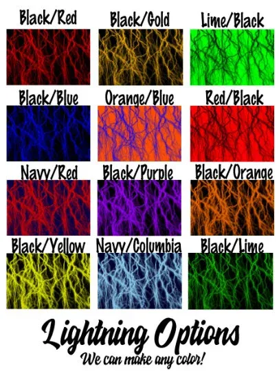 Personalized Lightning Basketball Crew Socks