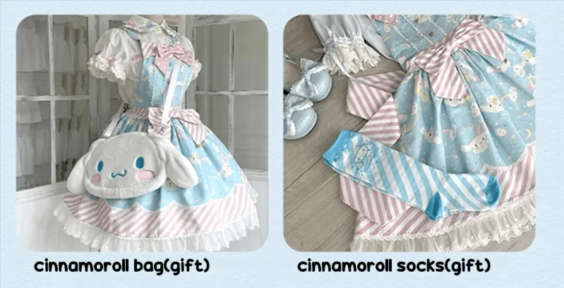 Sanrio Cinnamoroll Character Lolita Dress Set