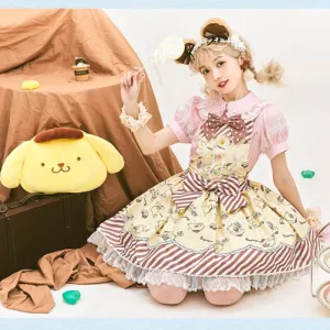 Sanrio Pom-Pom-Purin Character Lolita Dress Set