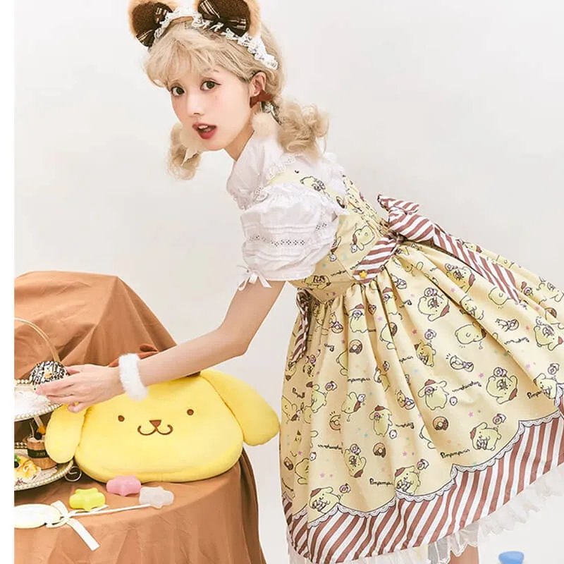 Sanrio Pom-Pom-Purin Character Lolita Dress Set