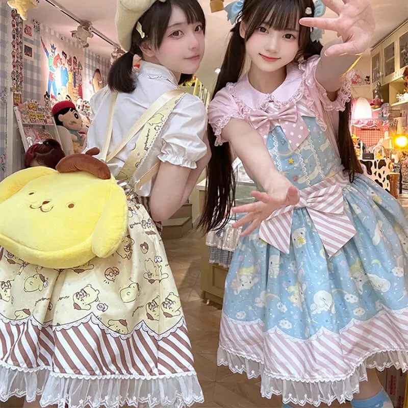 Sanrio Pom-Pom-Purin Character Lolita Dress Set