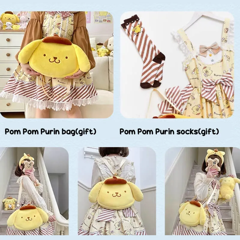 Sanrio Pom-Pom-Purin Character Lolita Dress Set