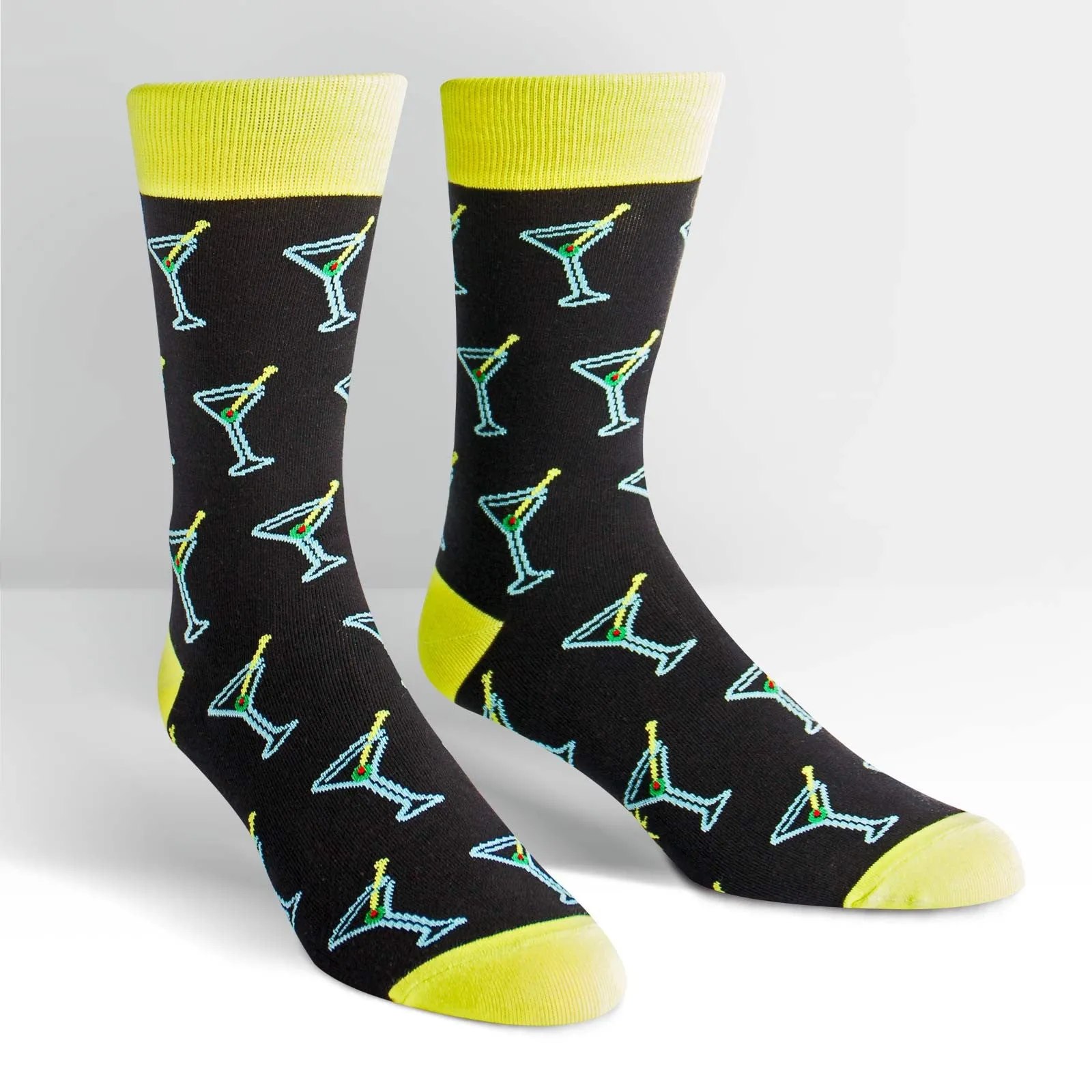 Shaken Not Stirred Martini Socks (Men's)