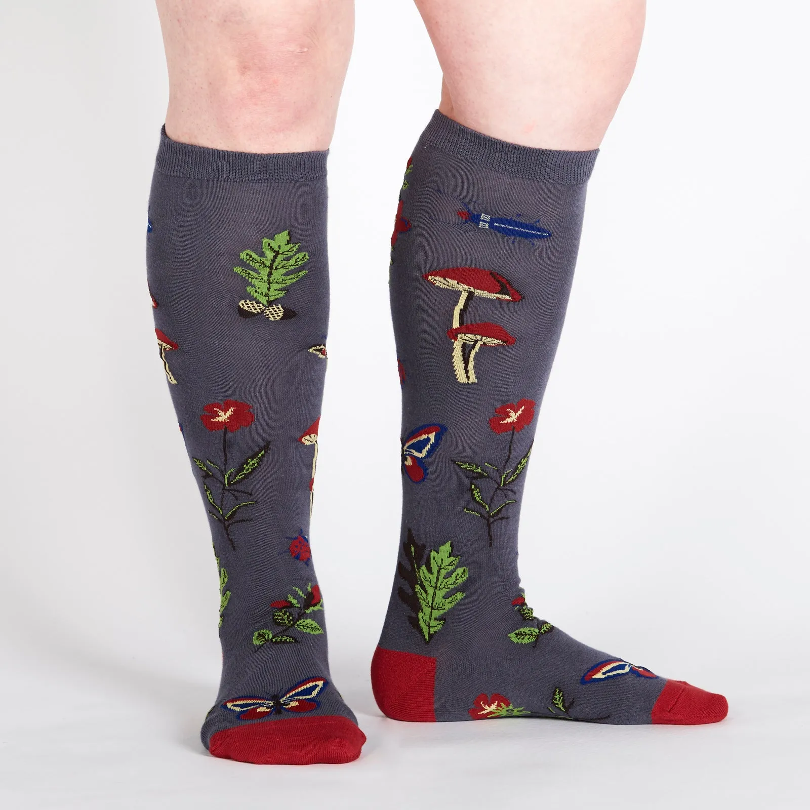 Sock It To Me Women's Knee High Socks - Encyclopedia Botanica