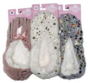 Socks-Ladies Ballet Snuggle Slipper