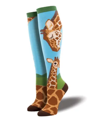 SockSmith Knee High Loving Giraffes