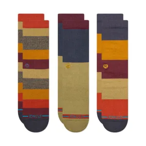 Stance Cabin Fever Crew Socks - 3 pk