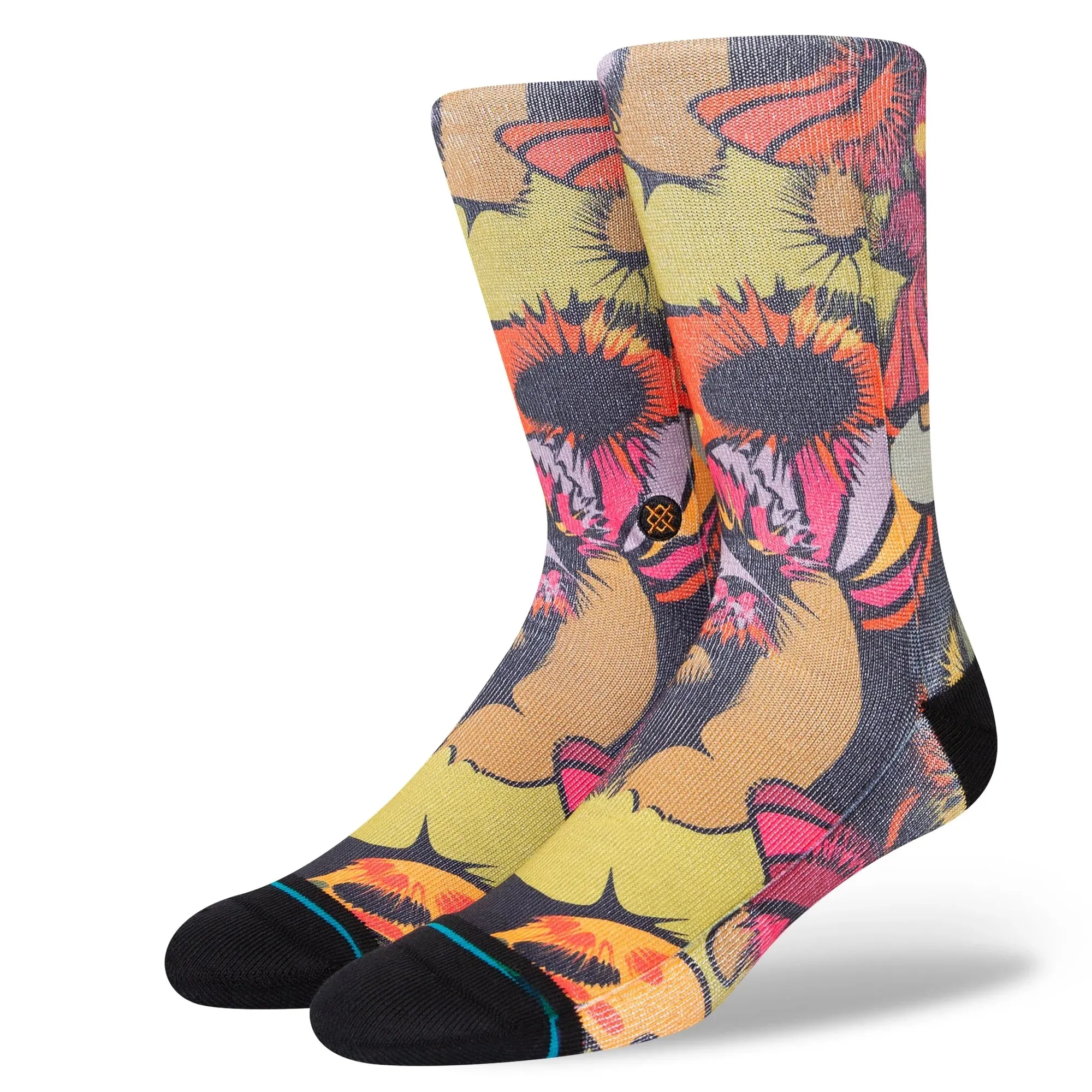 Stance Gooey Crew Socks - Black