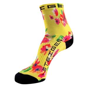 Steigen - Half Length Running Socks - Spring Floral