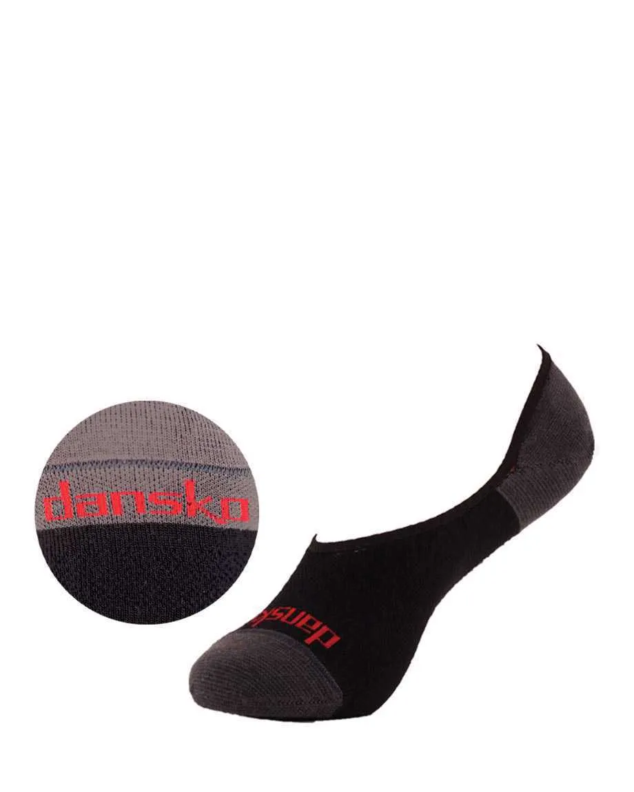 Two Tone No Show Black