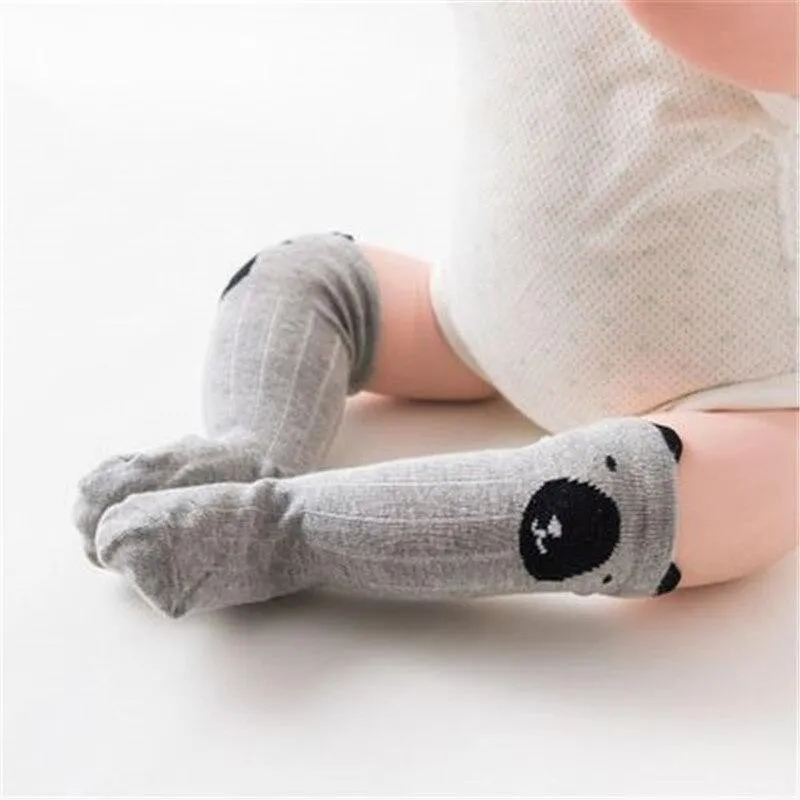 Unisex Baby Knee High Animal Cartoon Soft Cotton Socks