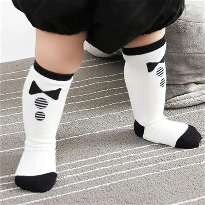 Unisex Baby Knee High Animal Cartoon Soft Cotton Socks