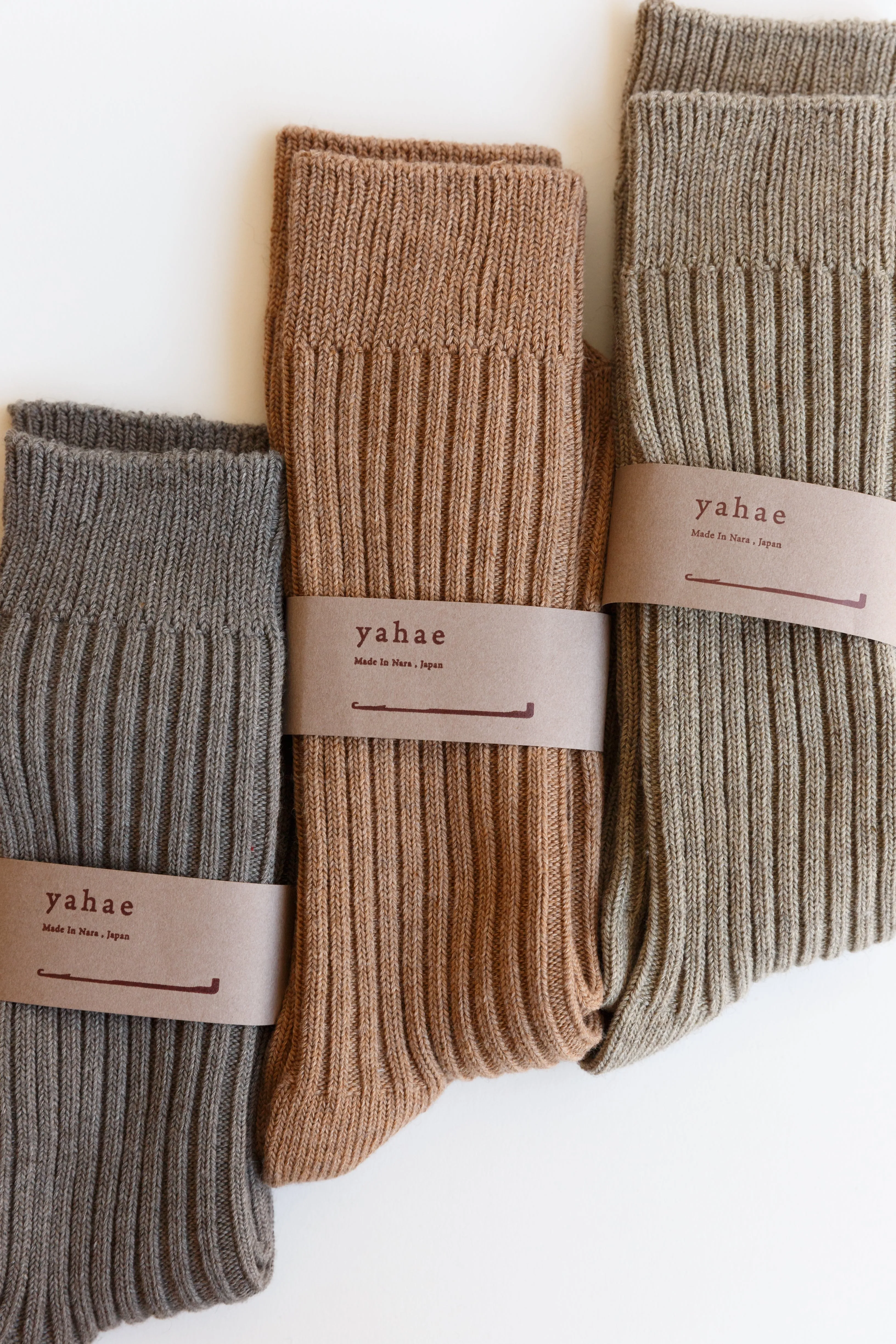 Yahae Yak Ribbed Socks